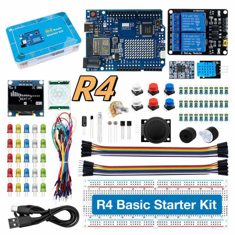 Science Kit - Набор для начинающих разработчиков UNO R4