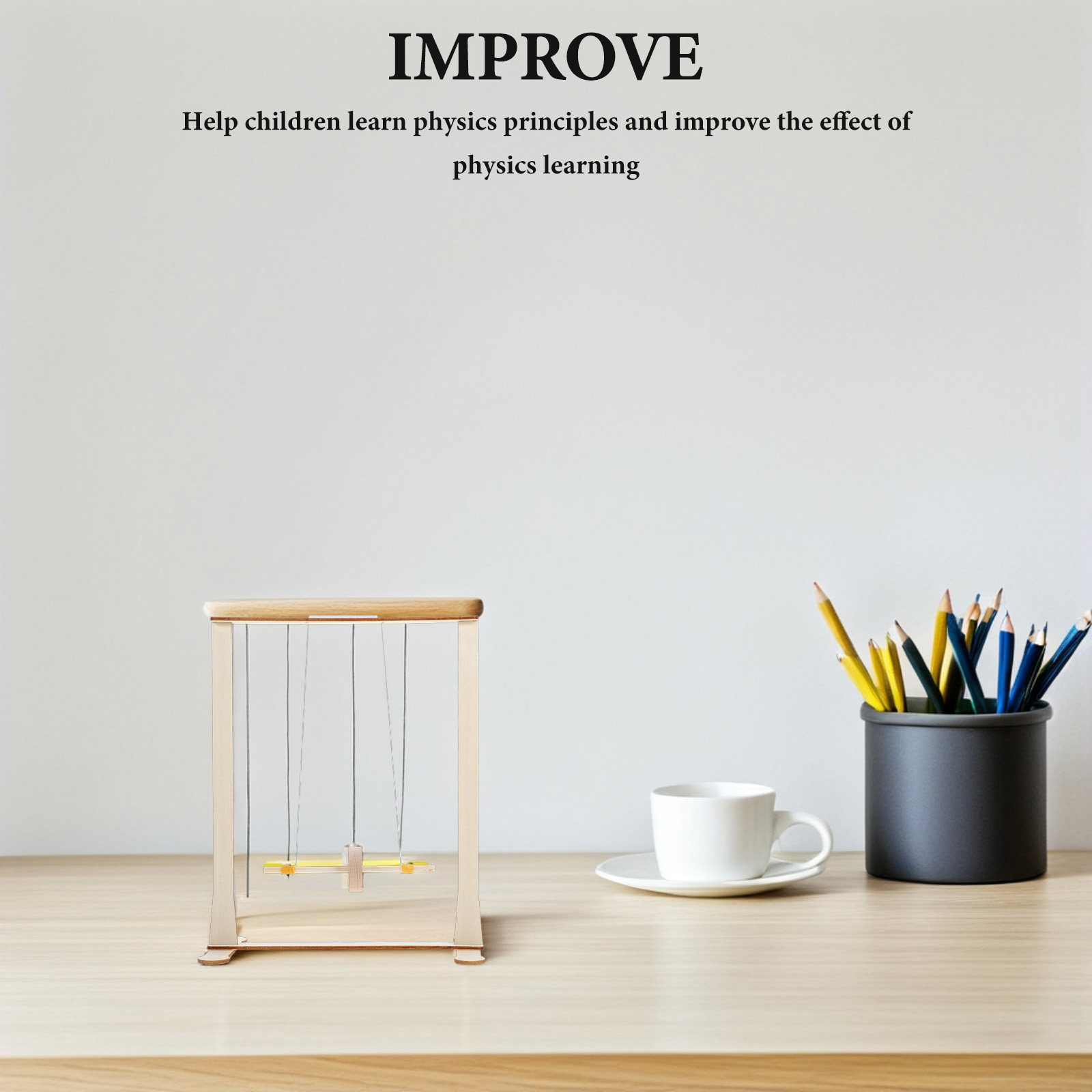 Science Project Kit - Деревянный набор для экспериментов по гравитации