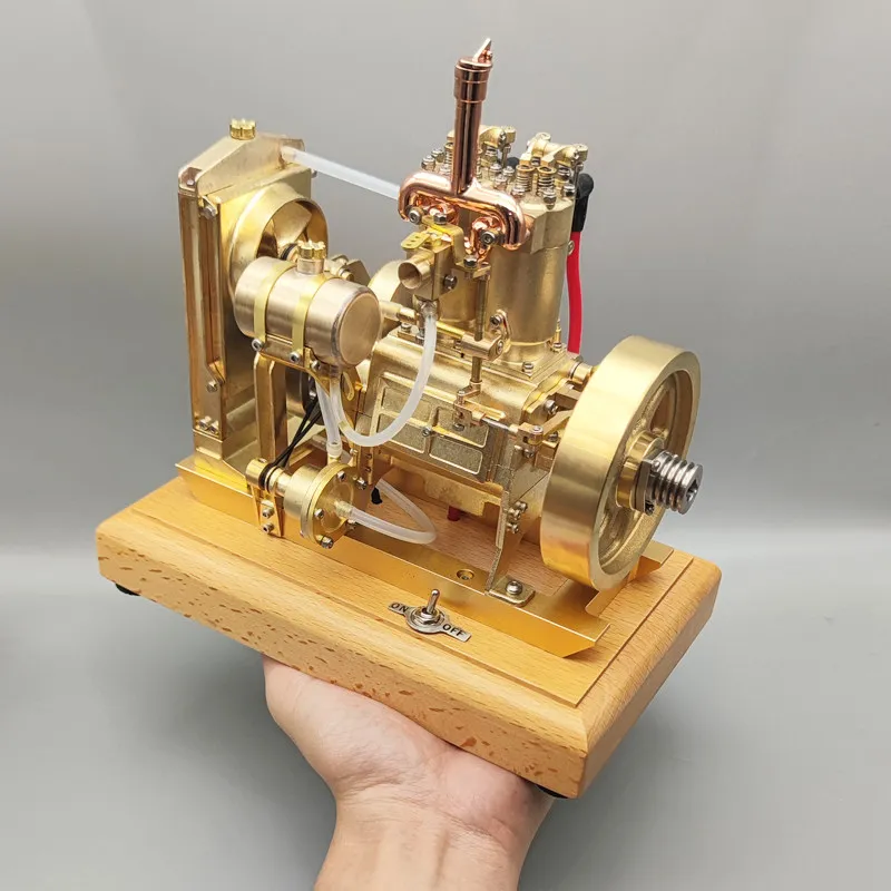 Hobby Science Lab - Двухцилиндровый рядный двигатель с водяным охлаждением