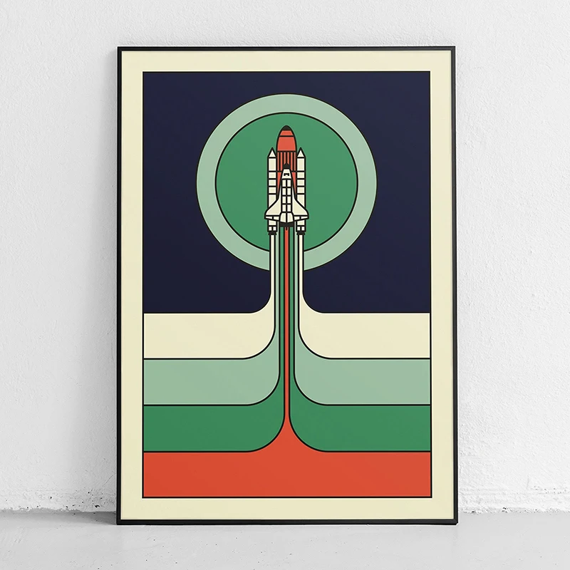 Ретро абстрактный космический  – обзор и цена Star Map Poster